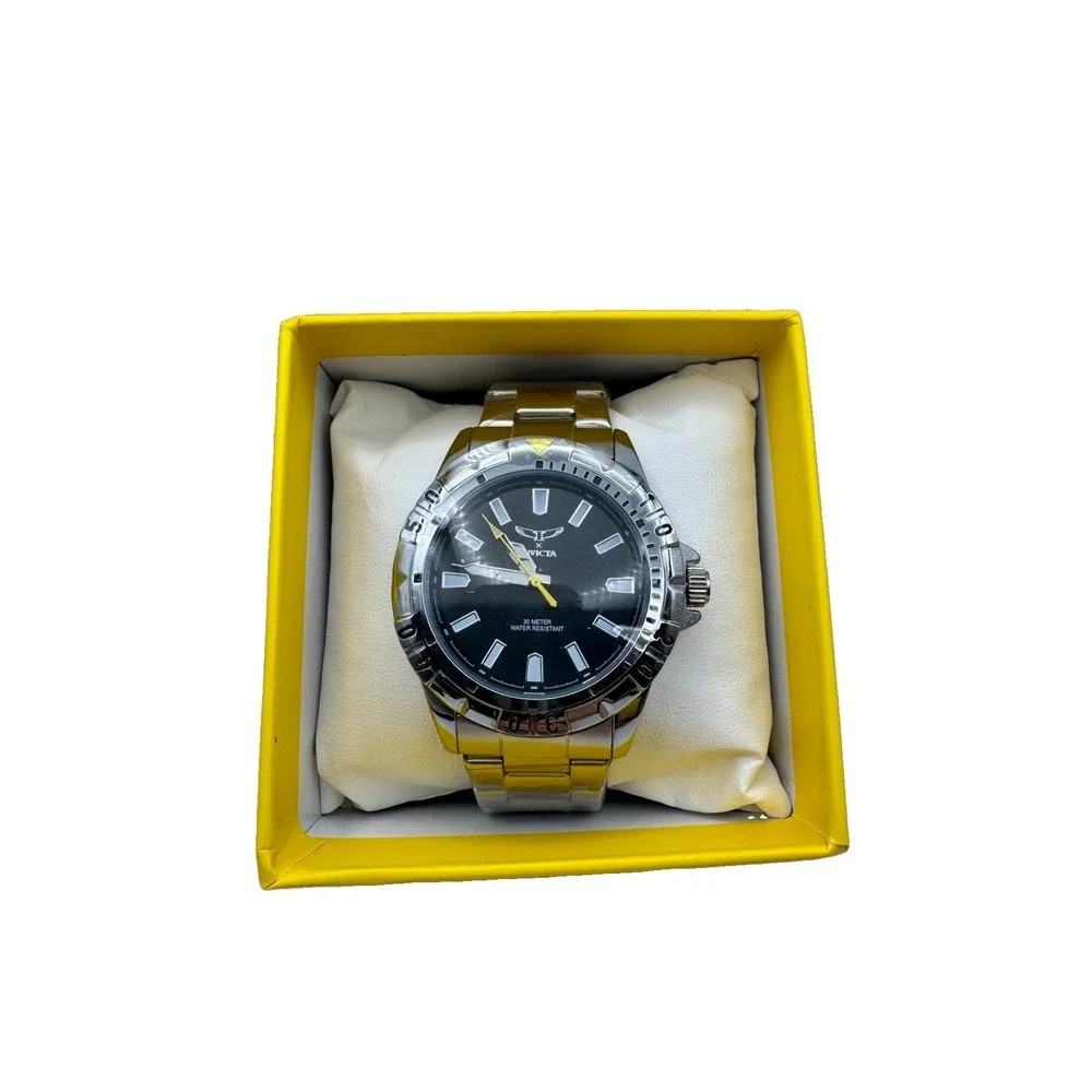 Invicta Specialty I 69040 Men's 42mm Black Dial Steel Watch New Box Tag